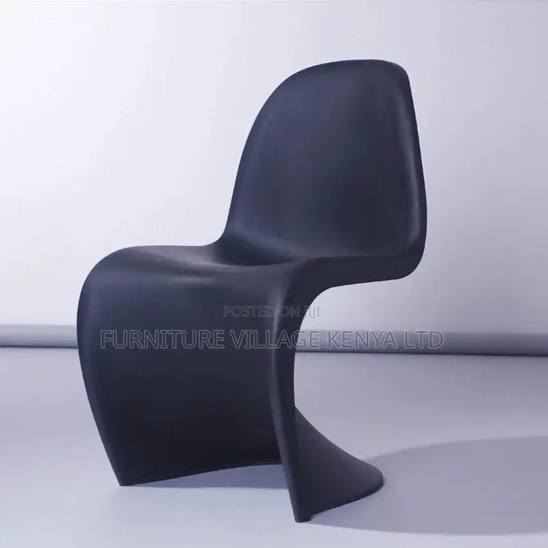 Dining Chair; Modern S-Shape Ergonomic Leisure Chair for Home