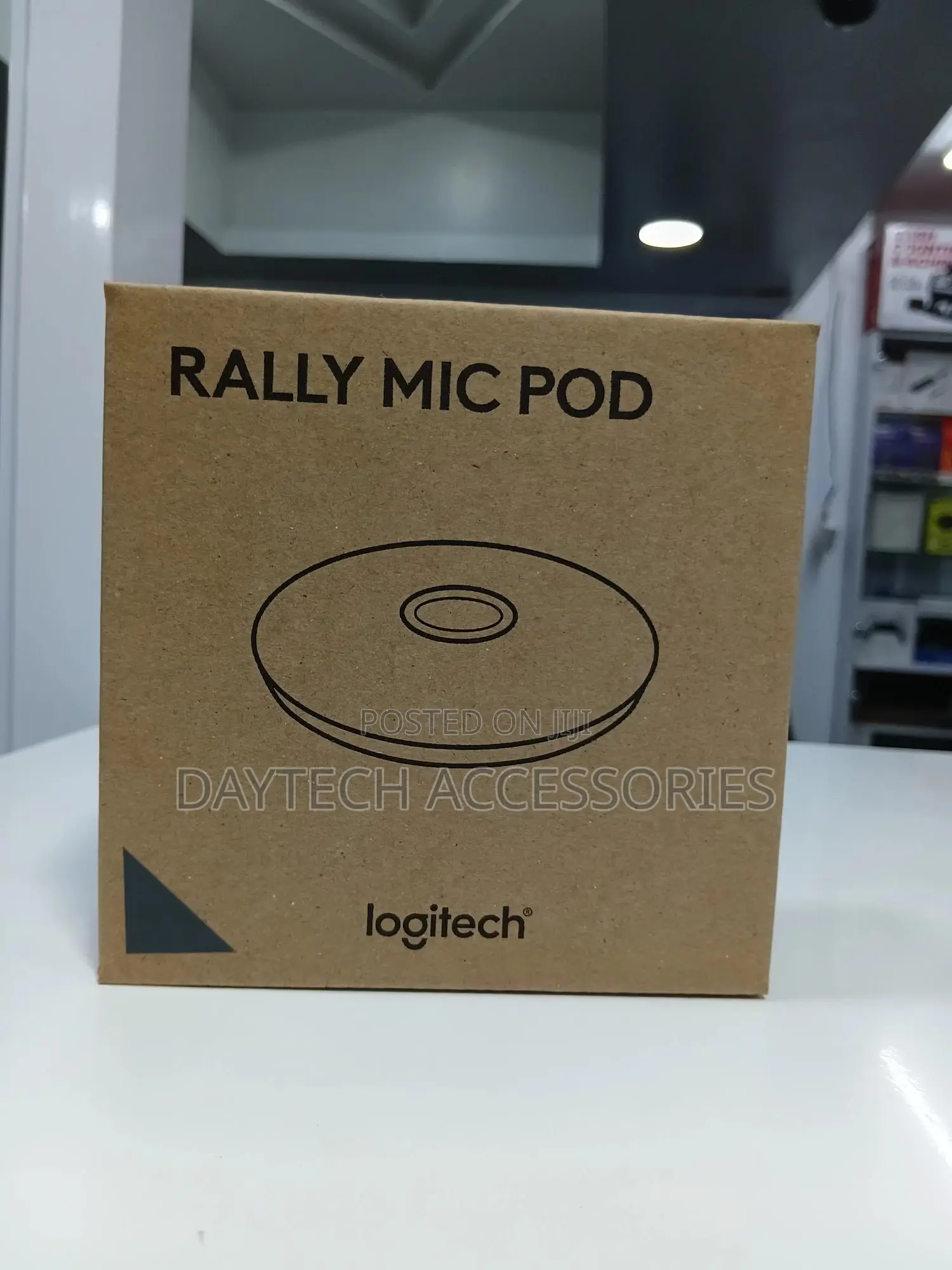 Logitech Rally Mic Pod Wired Modular Microphone - Graphite