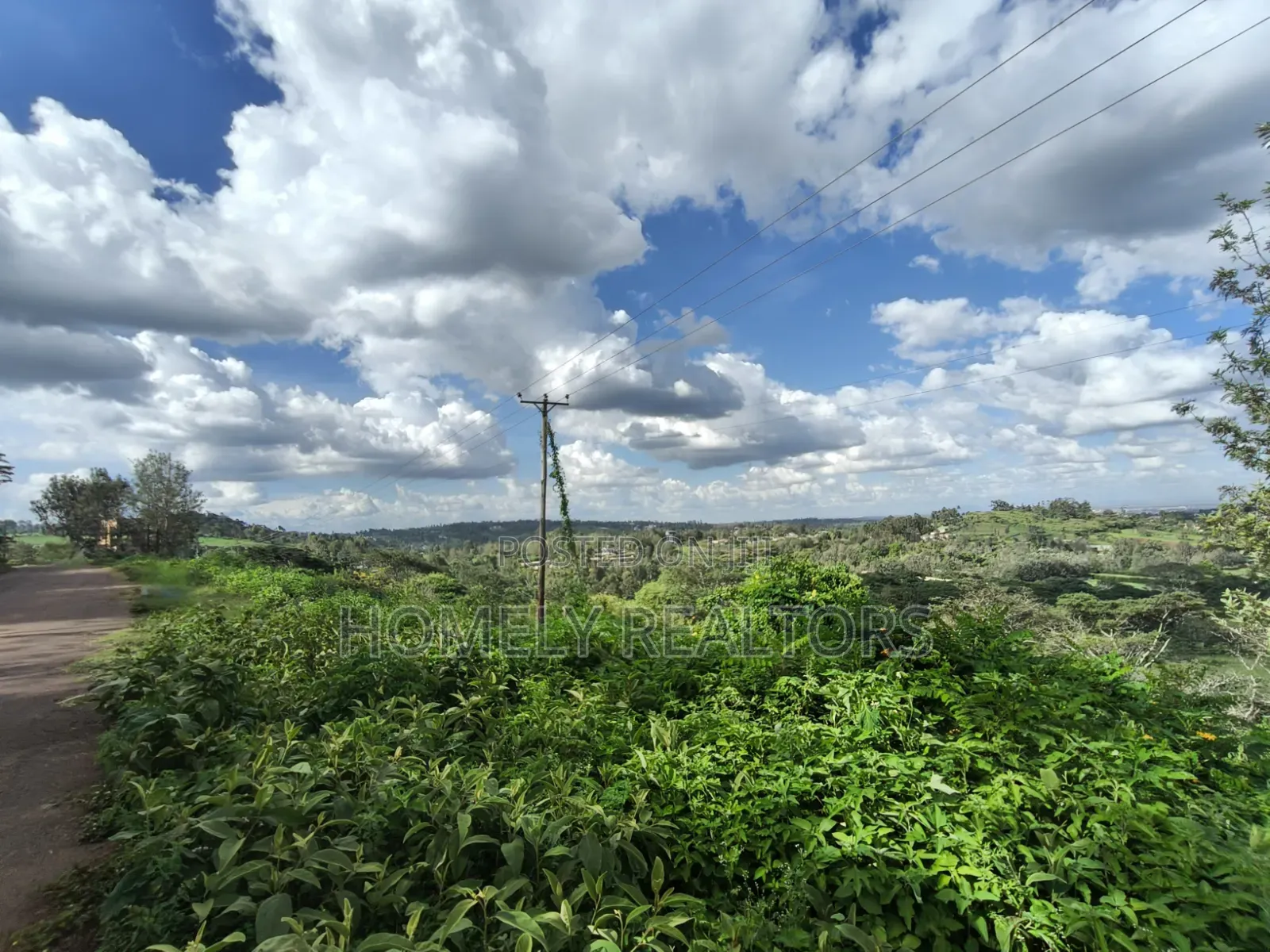 One Acre for Sale in Ngong, Kahara Touching Tarmac. Scenic Views