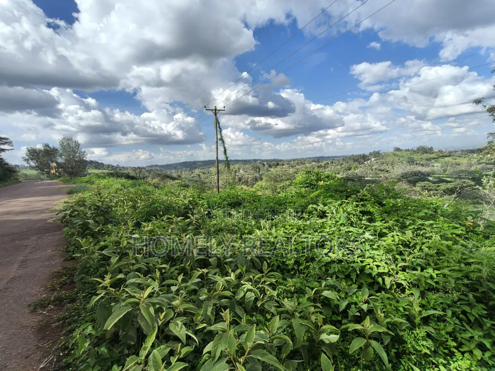 One Acre for Sale in Ngong, Kahara Touching Tarmac. Scenic Views