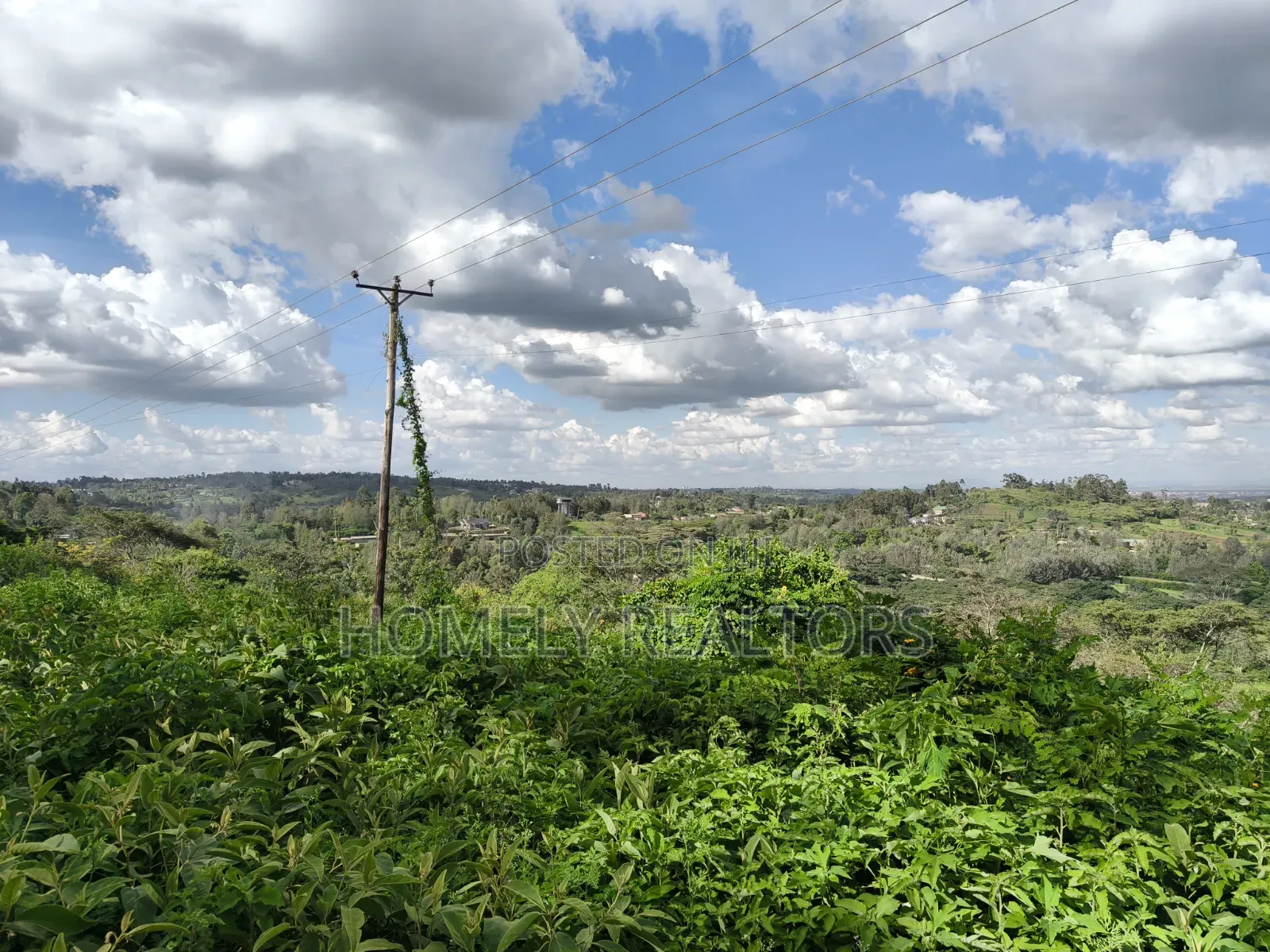 One Acre for Sale in Ngong, Kahara Touching Tarmac. Scenic Views