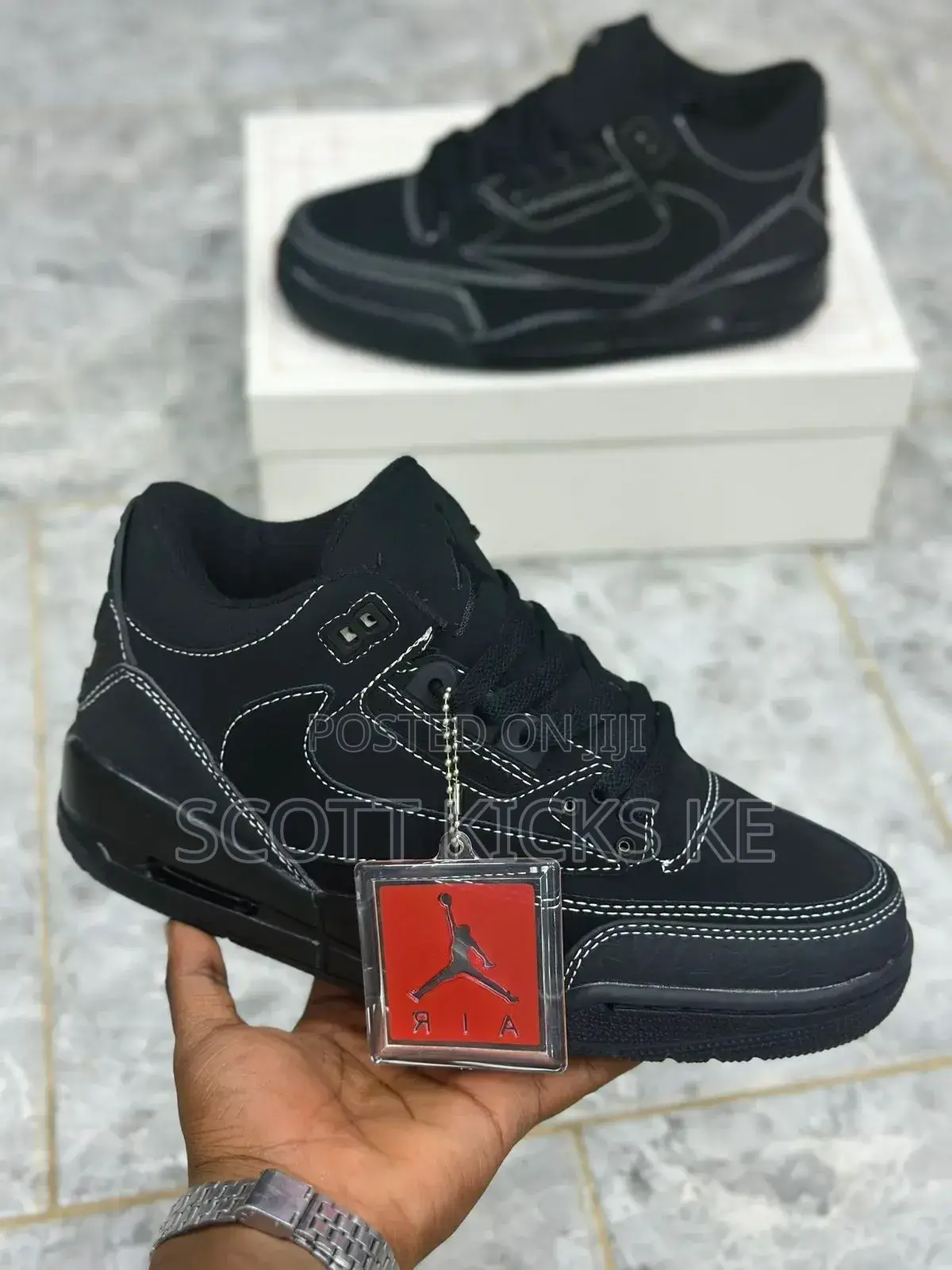 Air Jordan 3 Cactus Jack Reverse Tick