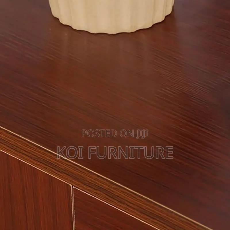 Office Cabinet; Classive Expansive Wooden Executive Storage Credenza