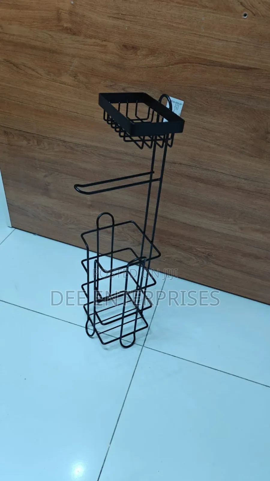 Heavy-Duty Toilet Paper Holder Stand