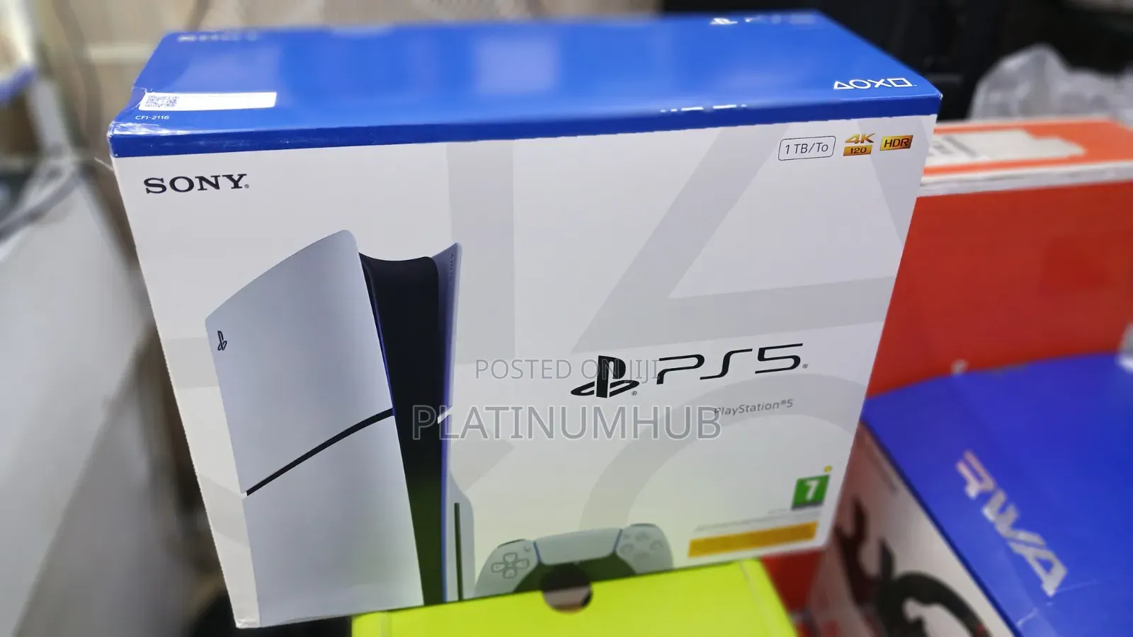Sony 1tb Slim Disc Version Playstation 5 Console