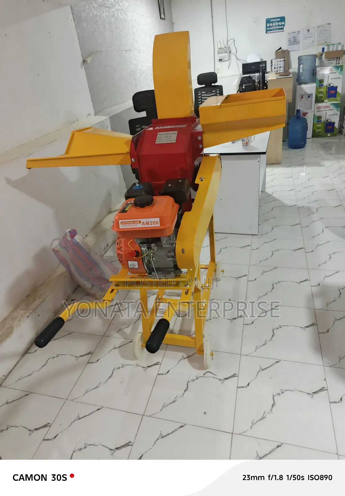 Petrol Driven Feed Chopper Machine