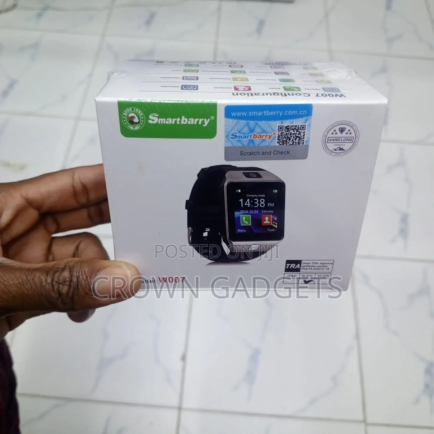 W007 Smart Watch 1.54” Screen 32gb Tf Bluetooth Call