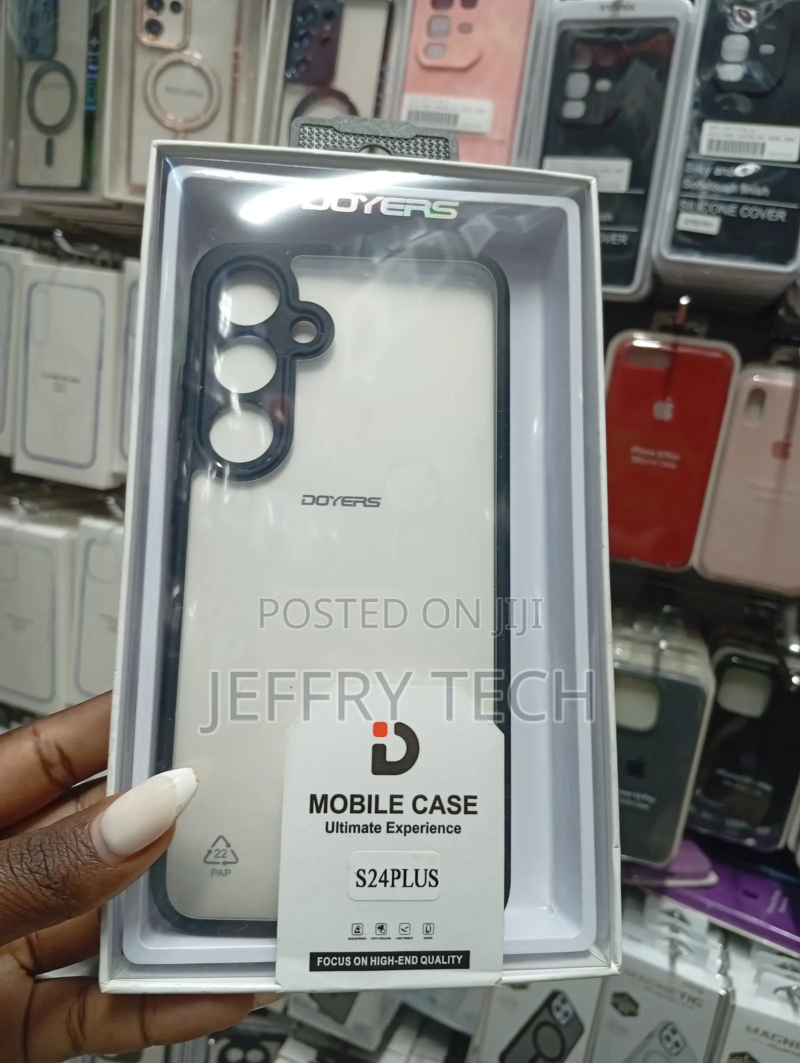 Doyers Brand Protective Mobile Case for the Samsung Galaxy S24 Plus.