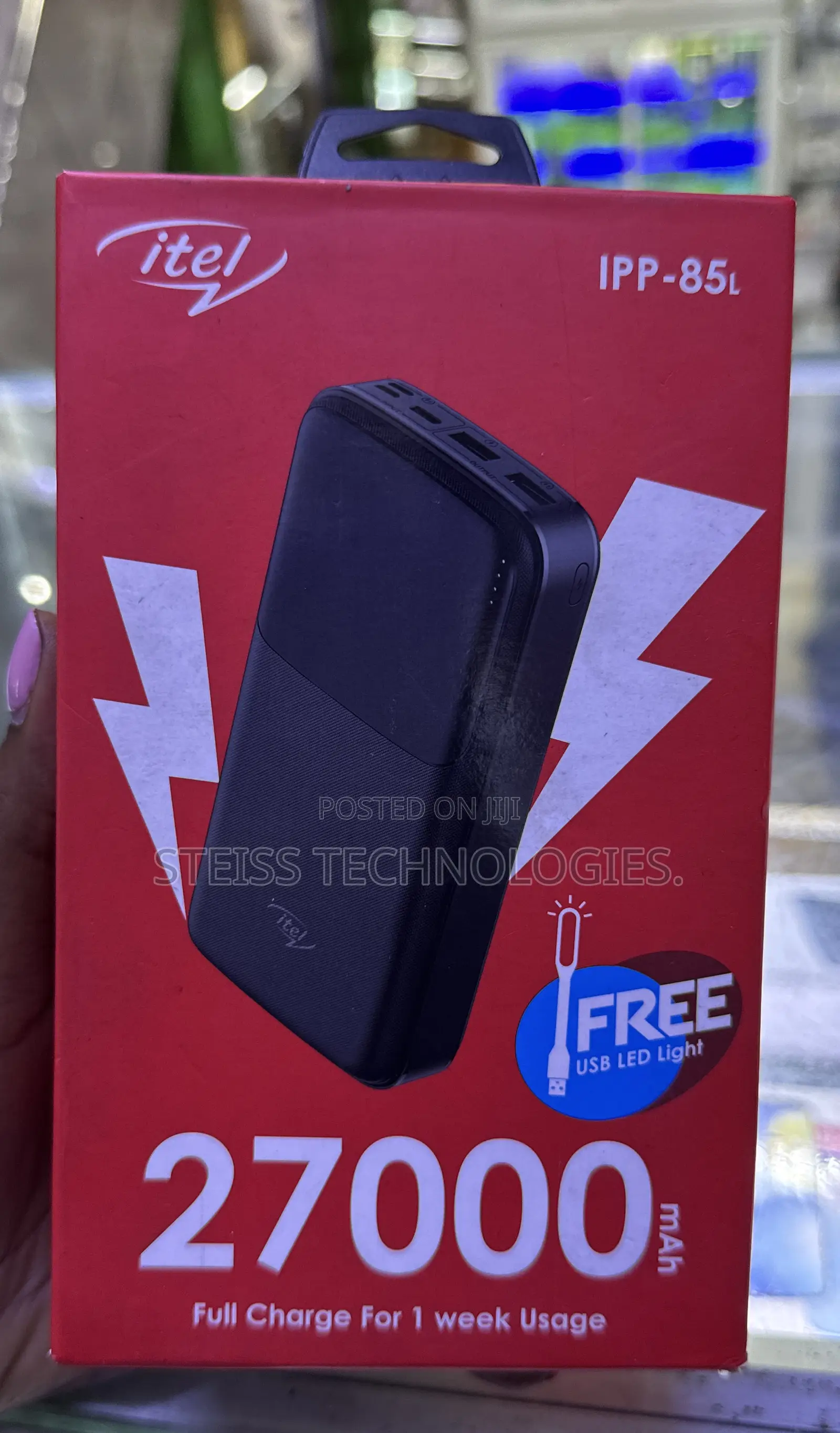 27000mah Itel Portable Powerbank