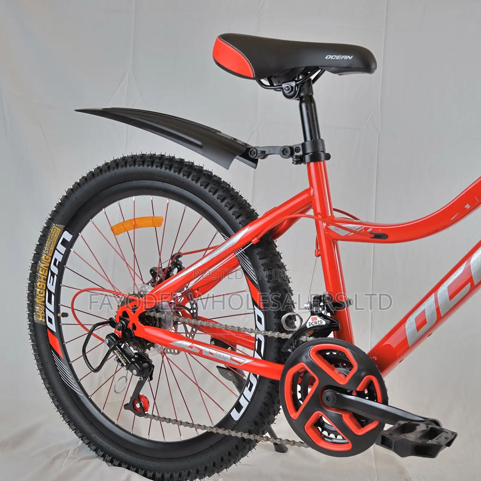 Ocean Bike Size 24 (10years+) With Gear Mech Disc Bicycle