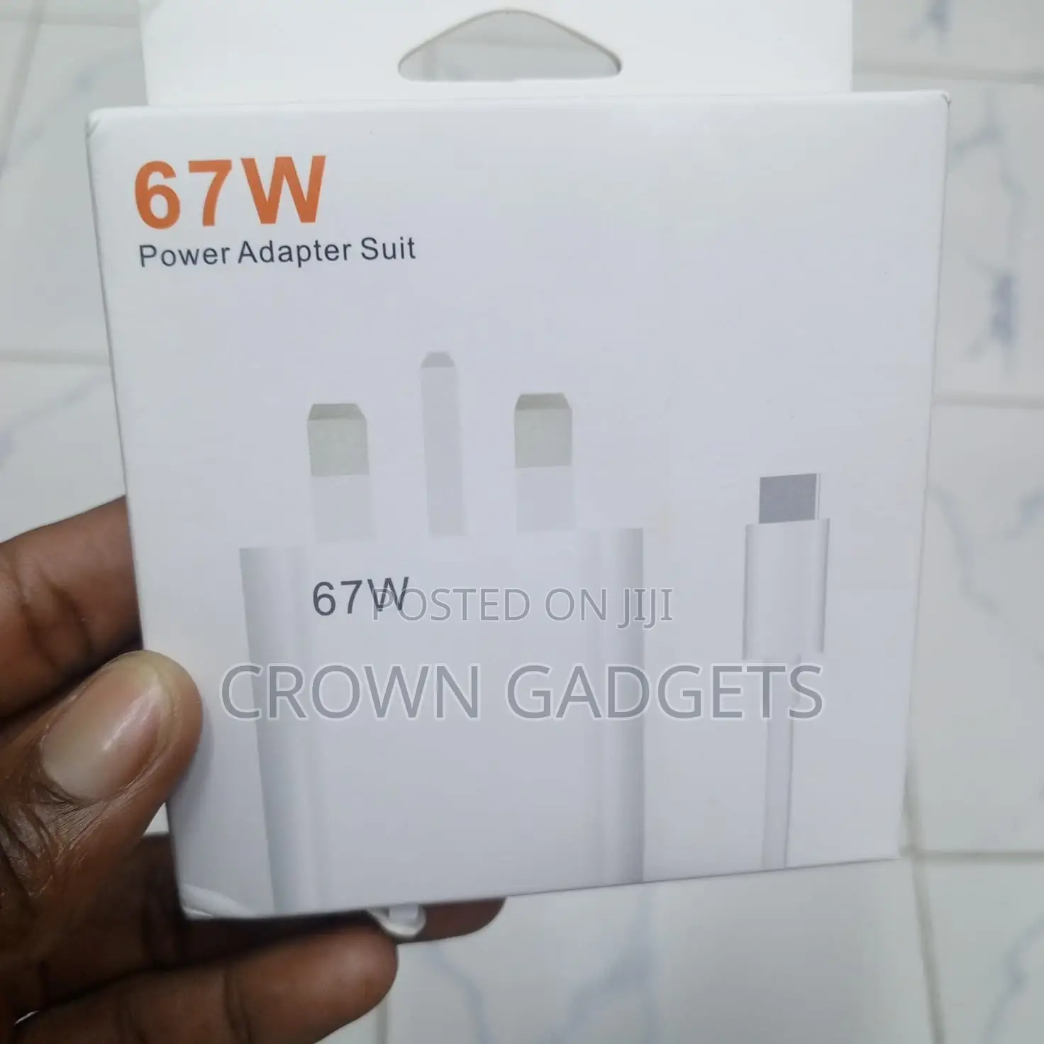 67w Xiaomi Compatible Fast Charger Eu Plug With Cable