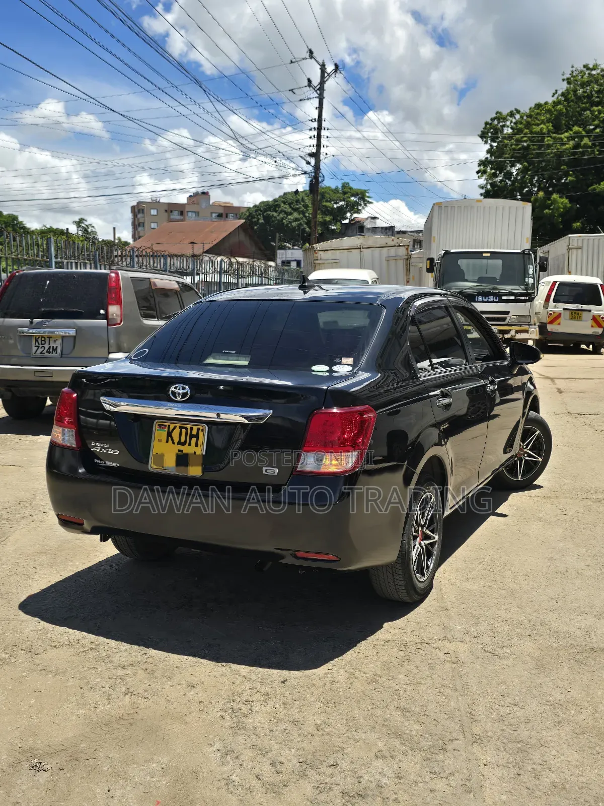 Toyota Axio 2016 Black