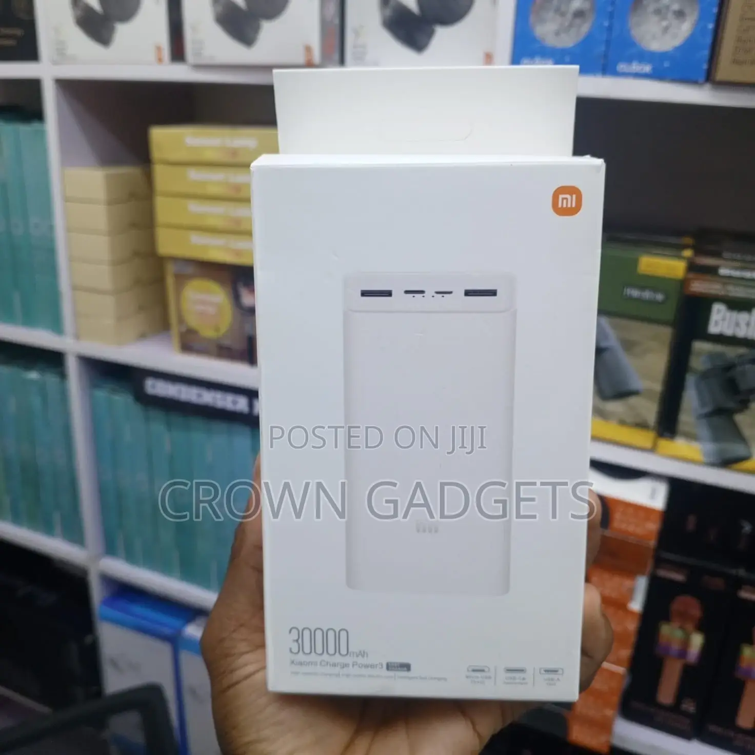 Xiaomi Mi Power Bank 3 High Capacity 30000mah Charger