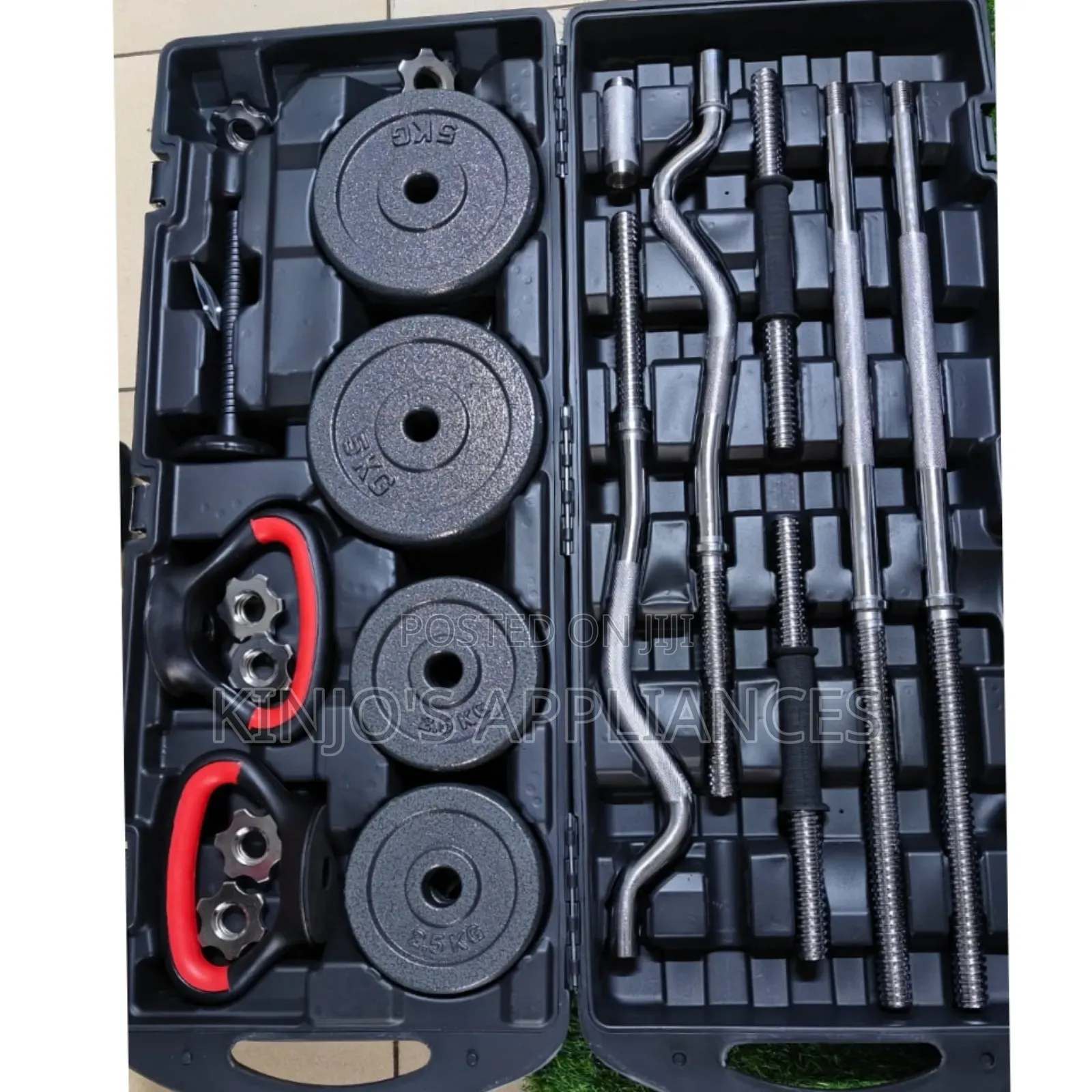58kg Dumbbells Set