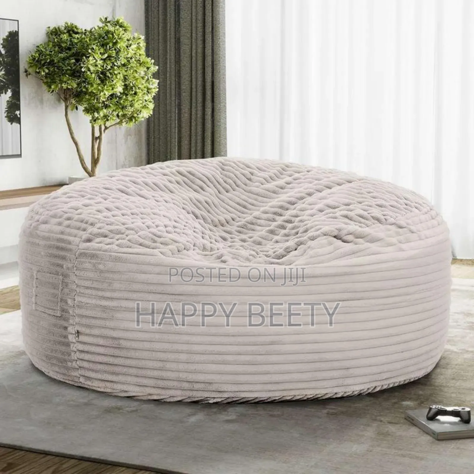 Ergonomic Comfy Plush Bean Bag Chair