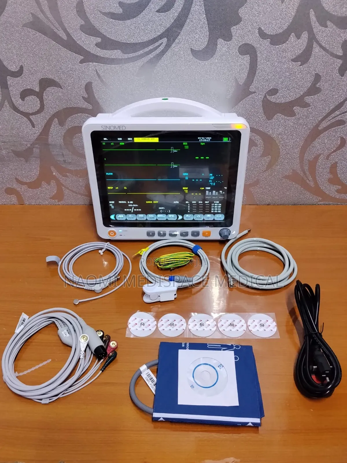 5 Parameters Sinomed Patient Monitor