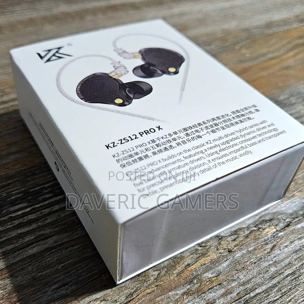 Kz Zs12 Pro X in Ears
