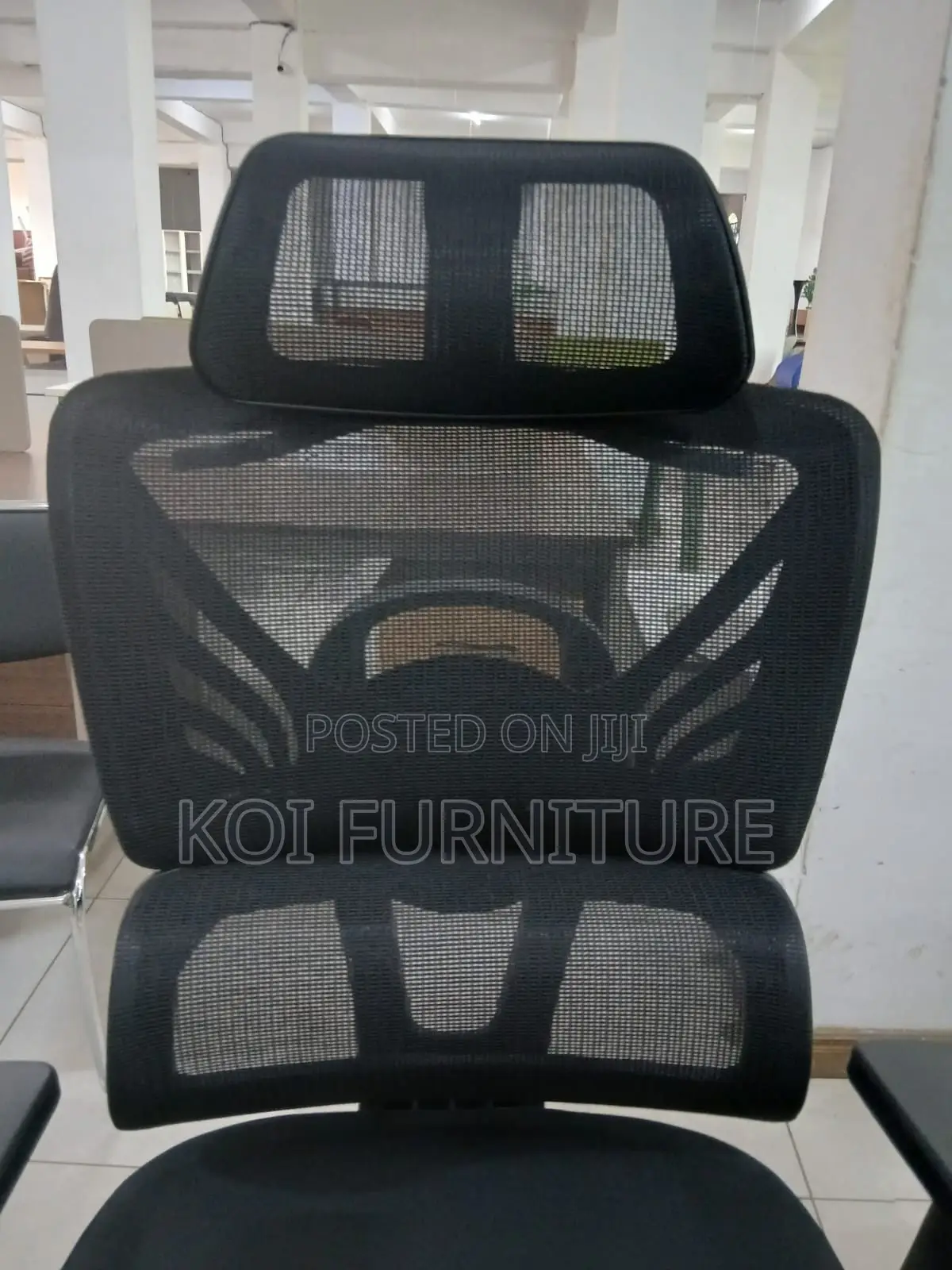 Office Chairs; High Back Orthopedic Multi Segment Office Seat