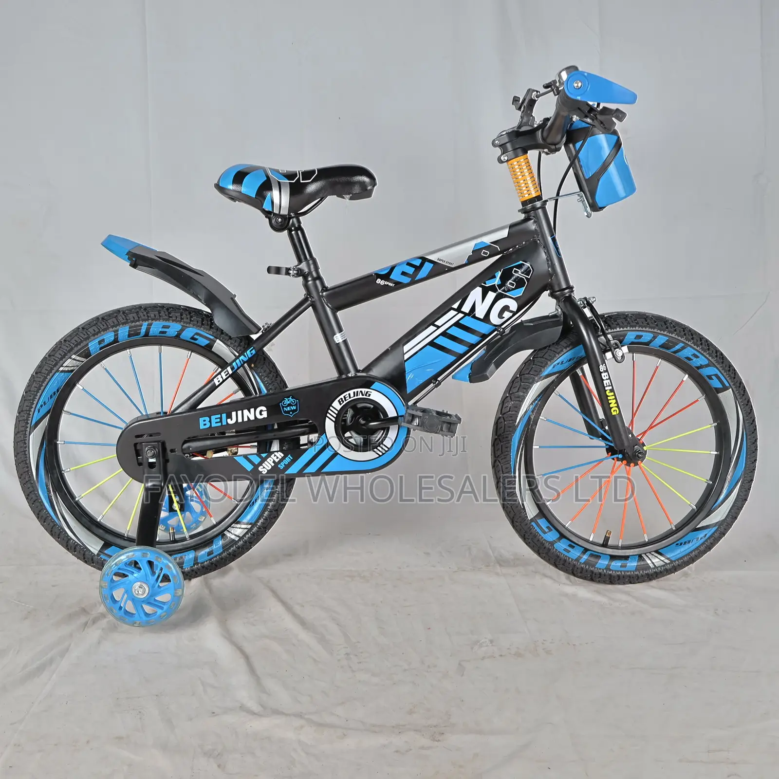 Beijing Sport 16” Kids Bicycle – With Training Wheels