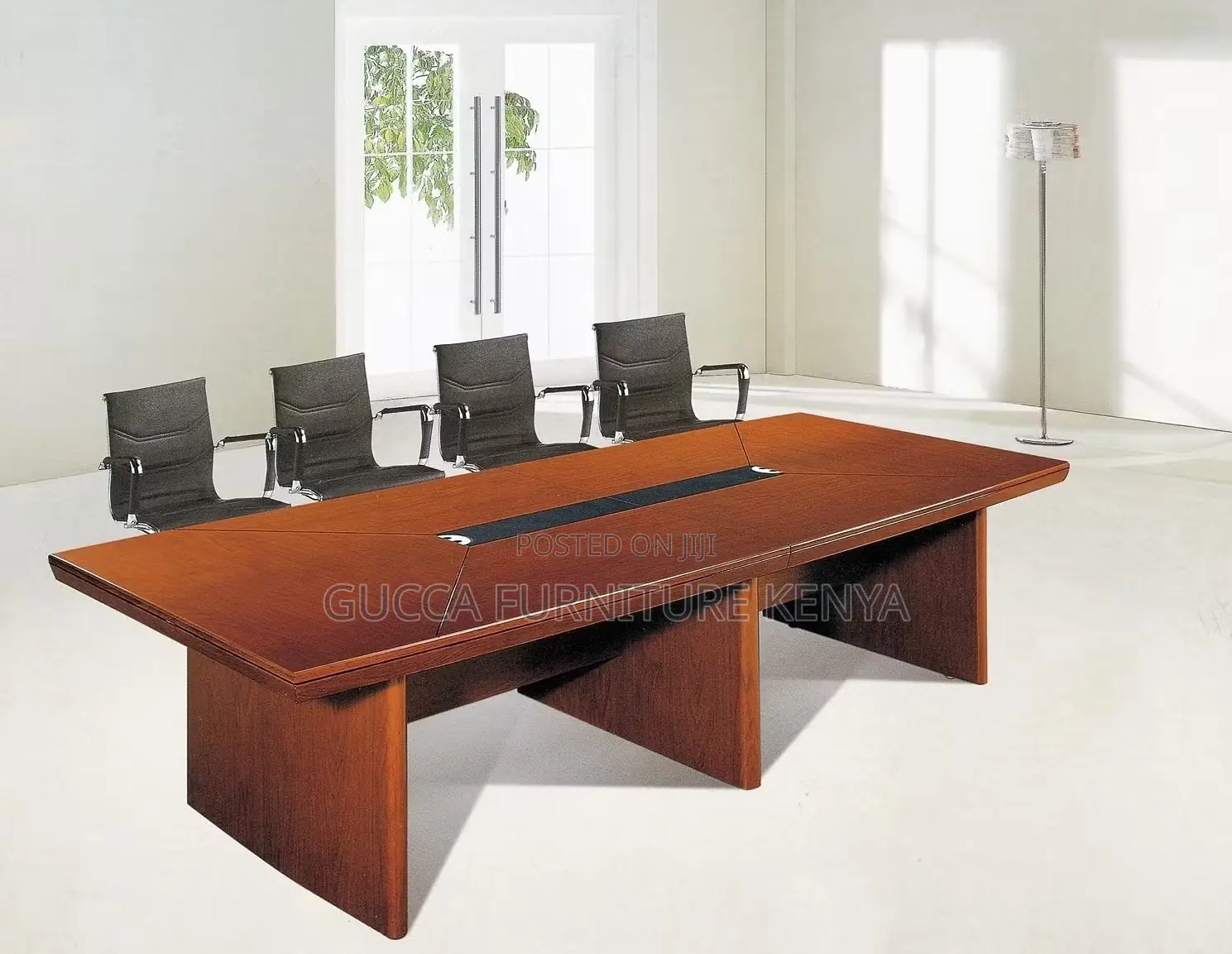 Mahogany 2.4 Meters Office Meeting Board Table