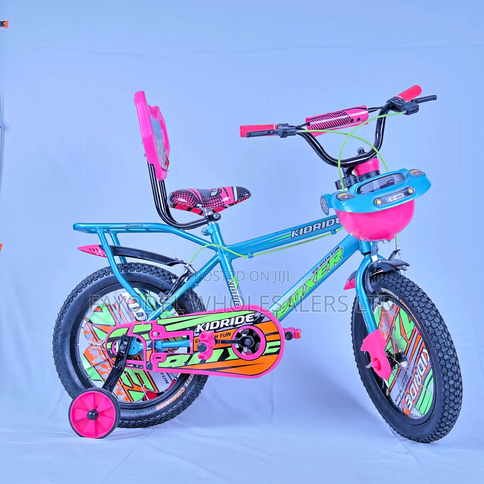 Kidride Boxer Kids Bike Size 16 With Backrest