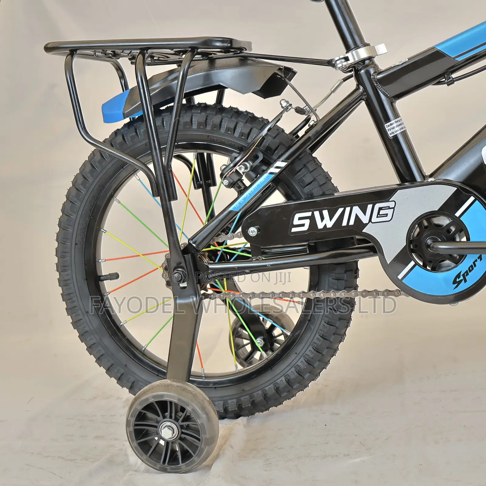 Swing BMX Kids Bike With Rear Carrier Size 16