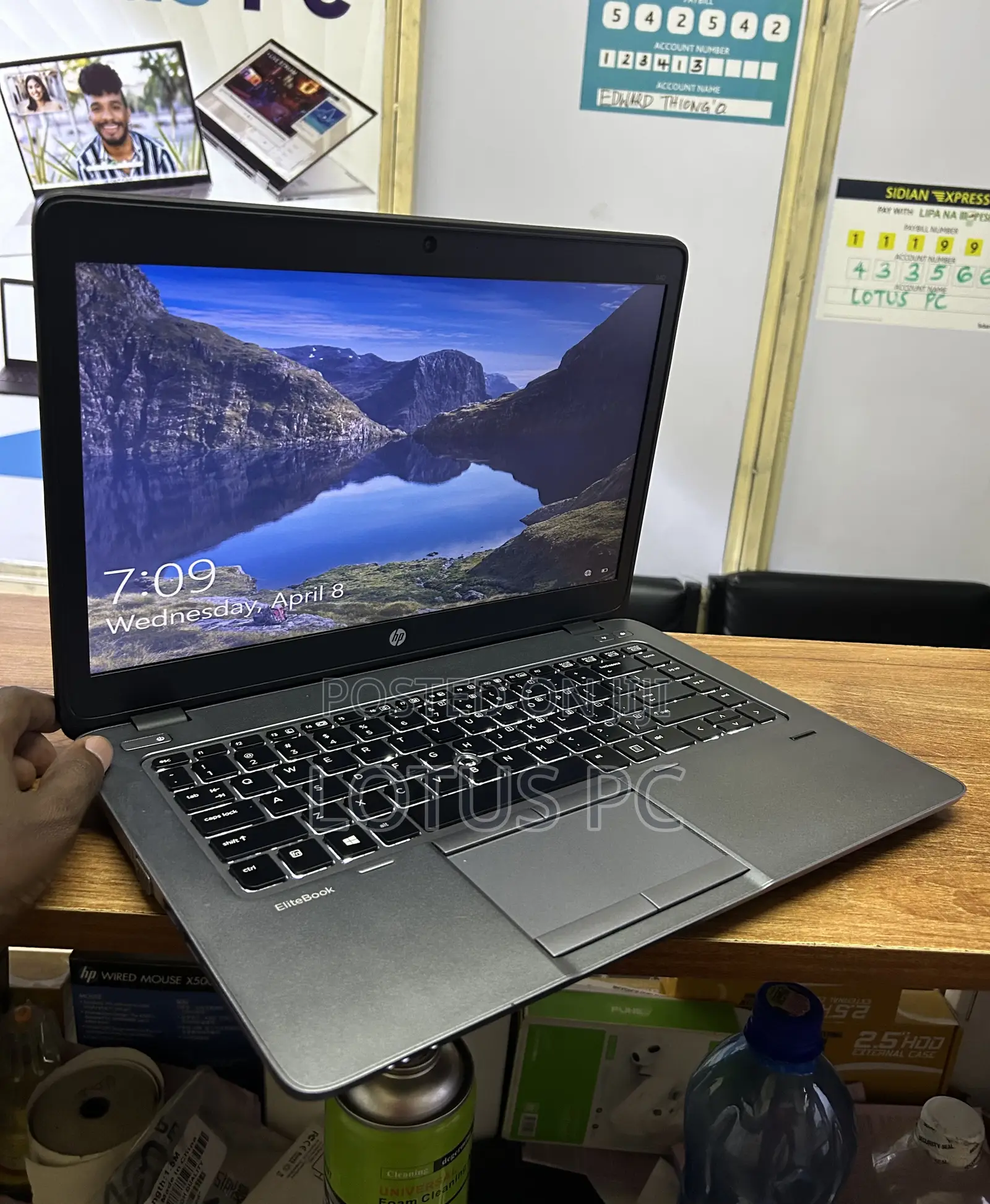 Laptop HP EliteBook 840 G2 8GB Intel Core i5 HDD 500GB