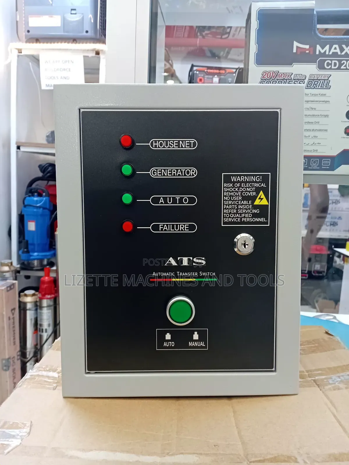 Dual Phase Automatic Transfer Switch (Ats)