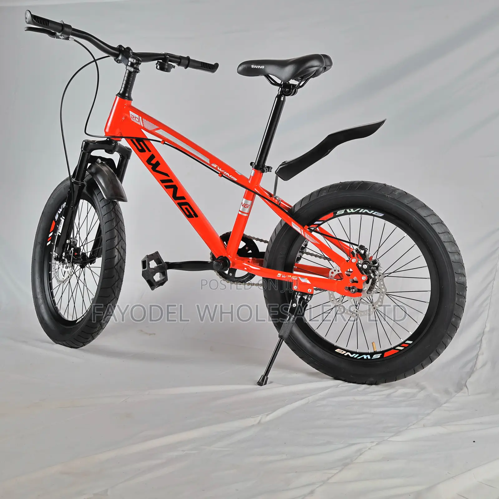 Red Swing Fat Tire MTB - Ages 8-13