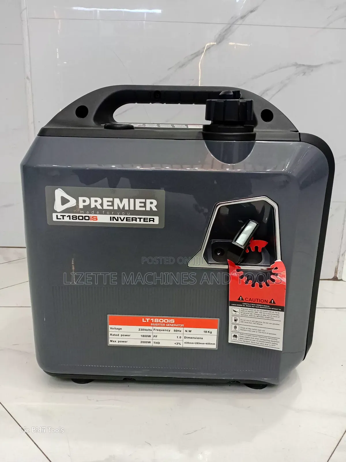 2kw Premier Petrol Silent Inverter Generator