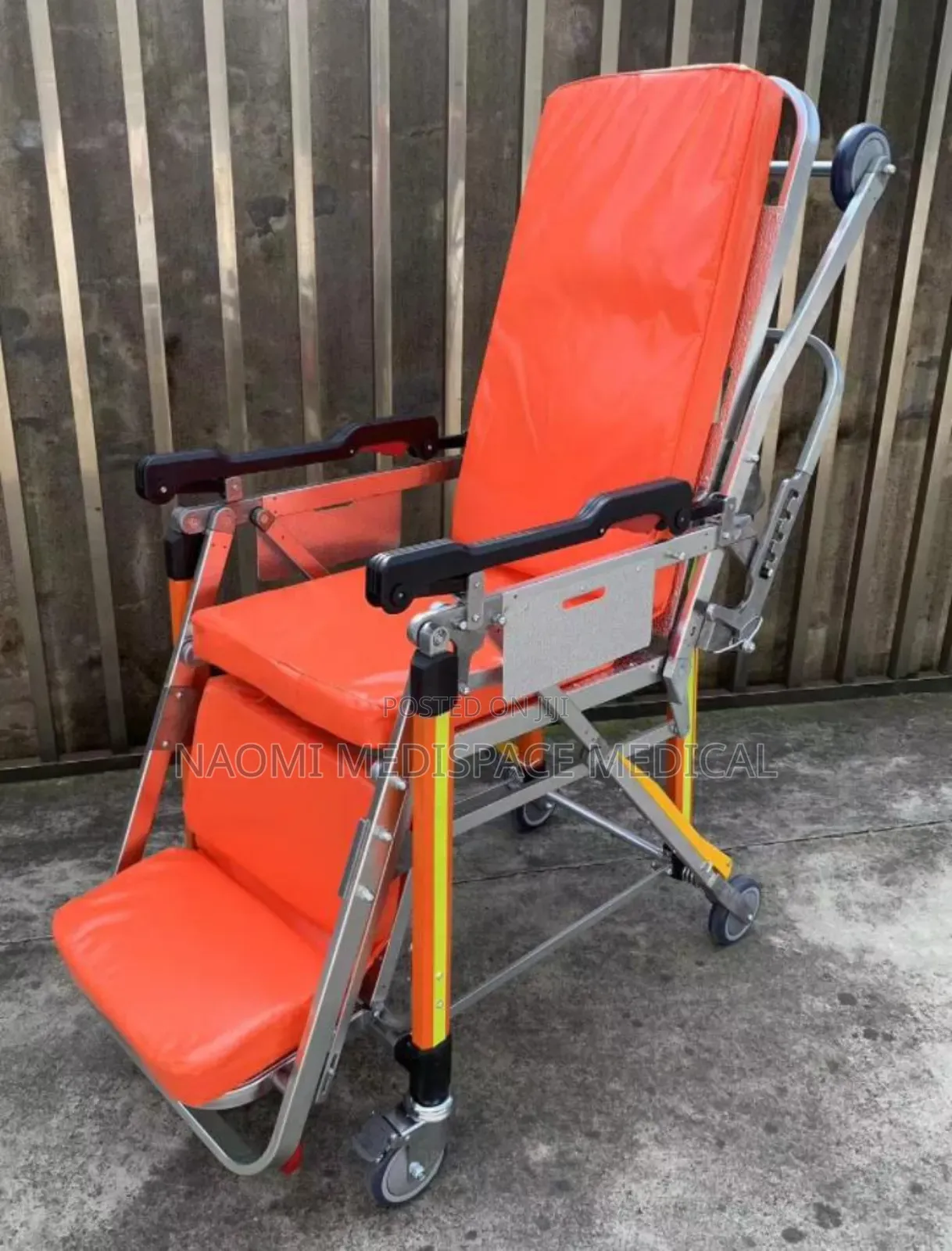 Foldable Emergency Ambulance Stairs Stretcher