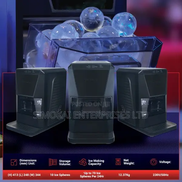 Snomaster Snomaster Ball Ice Maker(Smic-50)Counter-Top Ball Ice-Maker