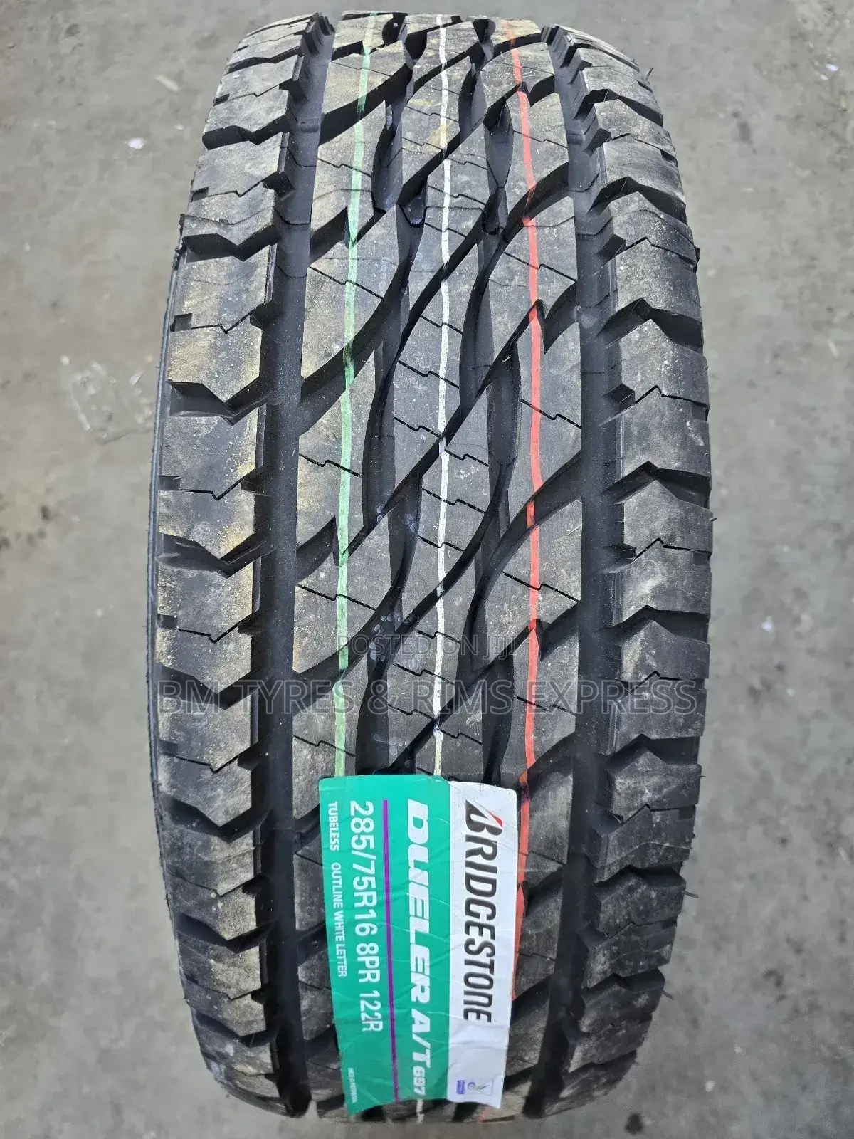 285 /75 R16 Bridgestone Tyres (All Terrein)