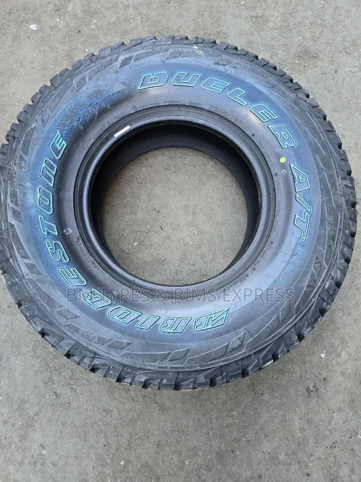 285 /75 R16 Bridgestone Tyres (All Terrein)