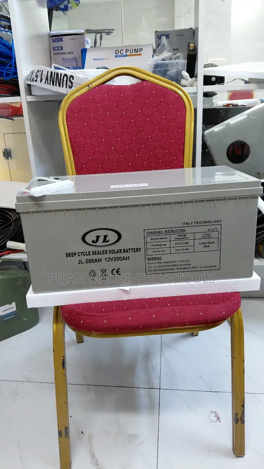Jl 200ah 12v Deep Cycle 12v Solar Battery