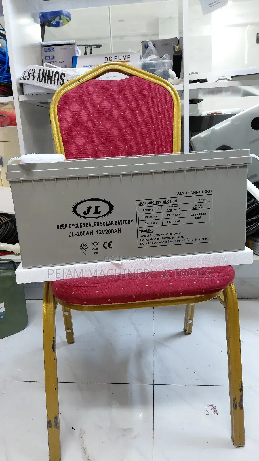 Jl 200ah 12v Deep Cycle 12v Solar Battery