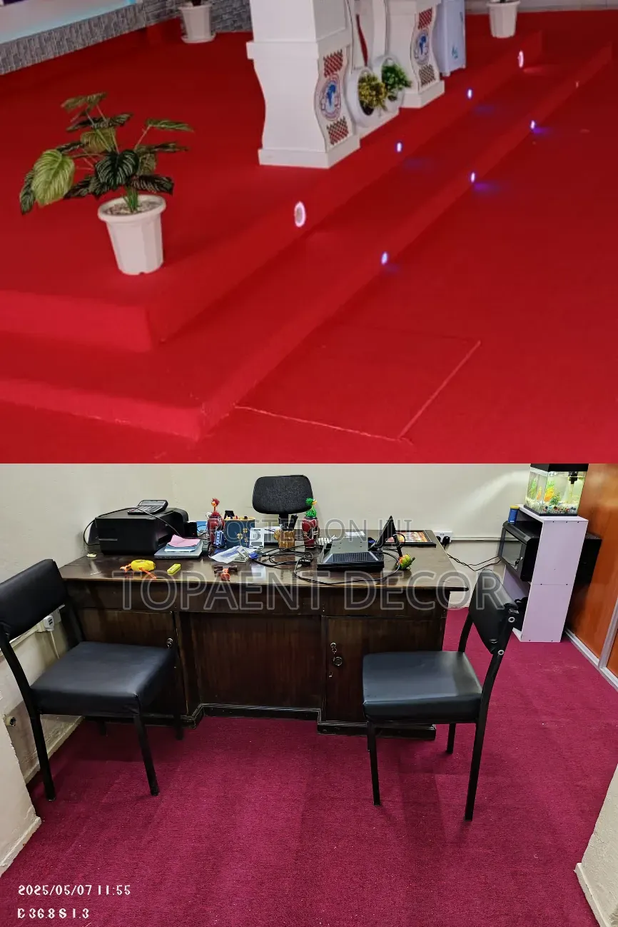 Church Pulpit and Office Coverage With Premium Delta Walltowall Carpet