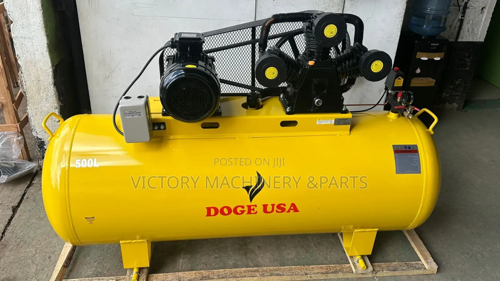 Doge Usa 500l 10hp Motor 3 Phase 3 Cylinder