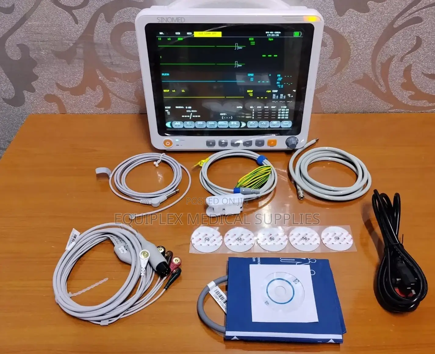 5 Parameter Sinomed Patient Monitor (Without Stand)