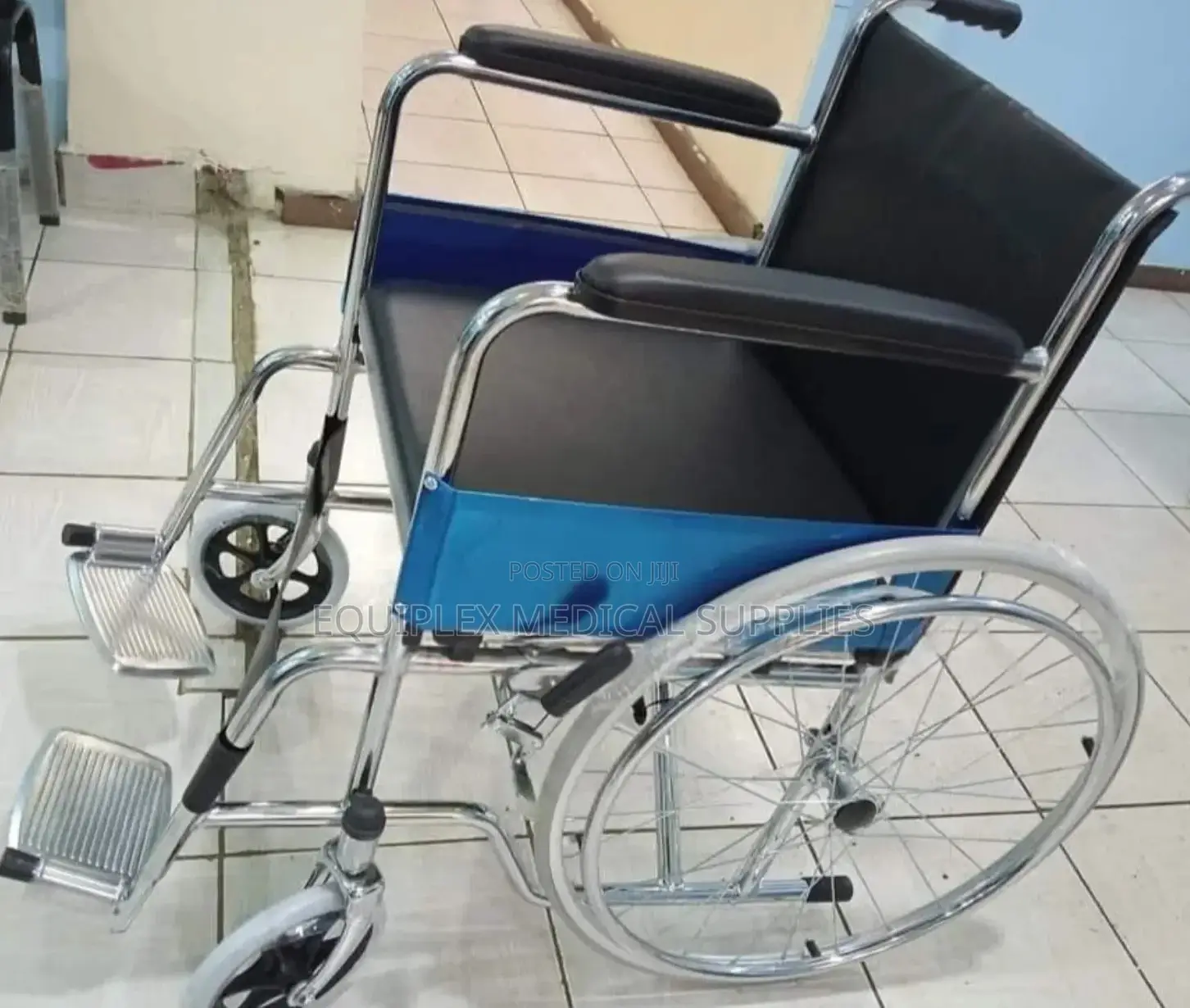 Stainless Steel Standard Wheelchair (High Quality)