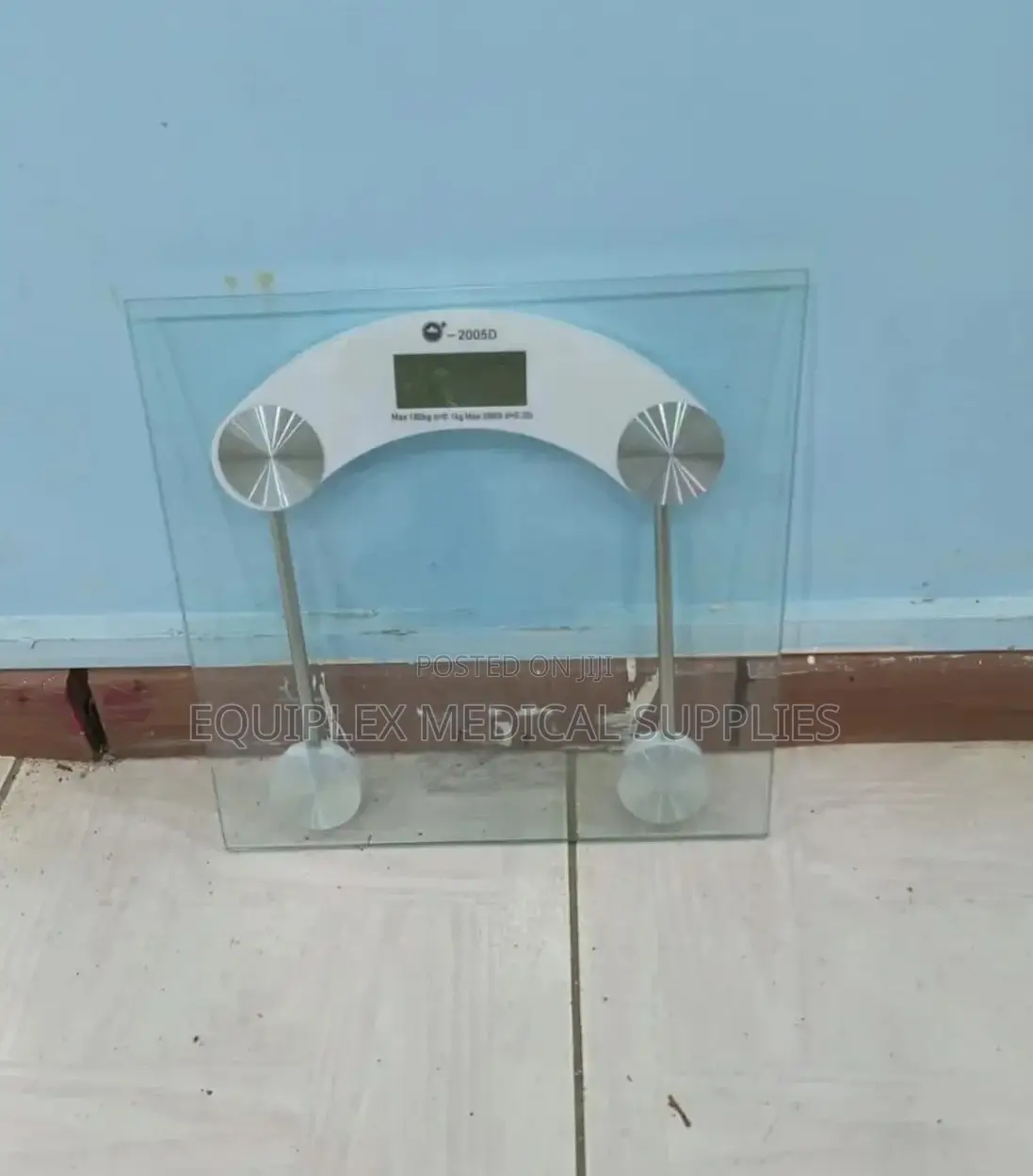 Clear Bathroom Weighing Scale (Glass Top)