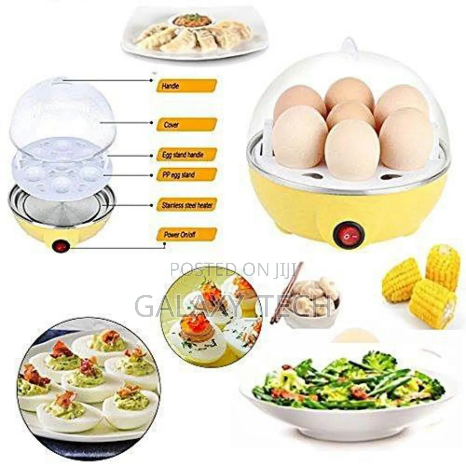 Electric Egg Boilers (Single//Double)