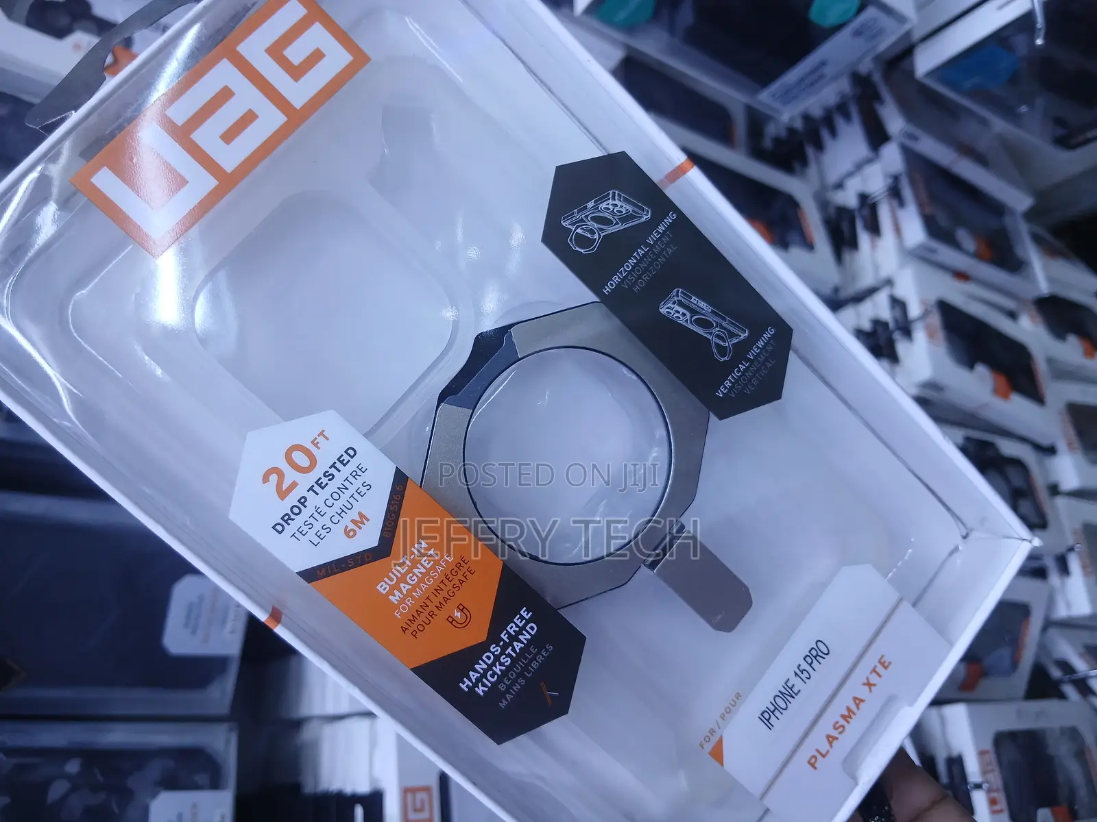 Uag Plasma Xte Case Designed Specifically for the Apple iPhone 15 Pro.
