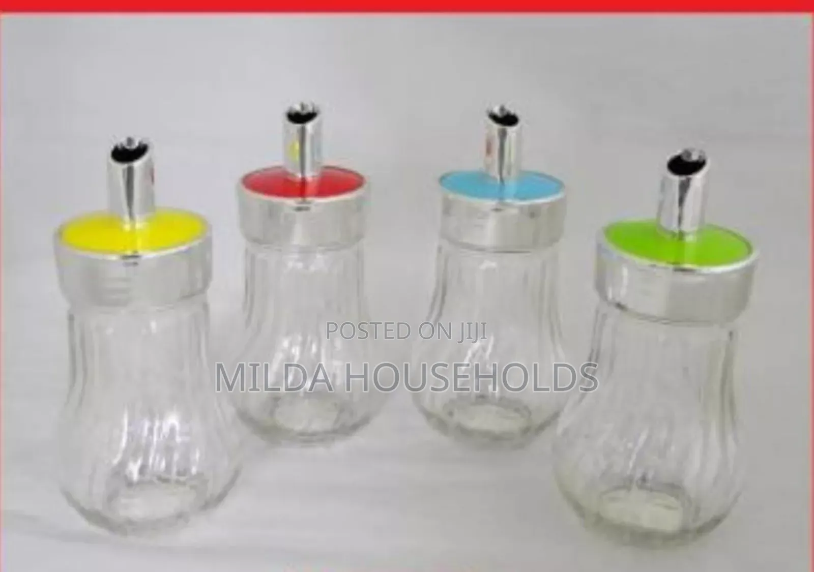Sugar Candy Jar With Open Lid.