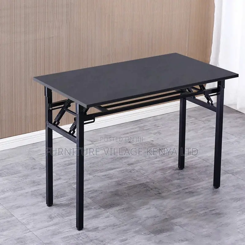 Office Desk;Foldable Office Table With Wooden Surface