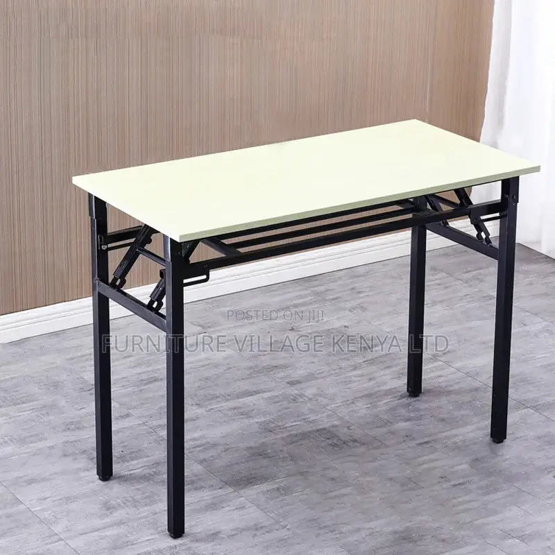 Office Desk;Foldable Office Table With Wooden Surface