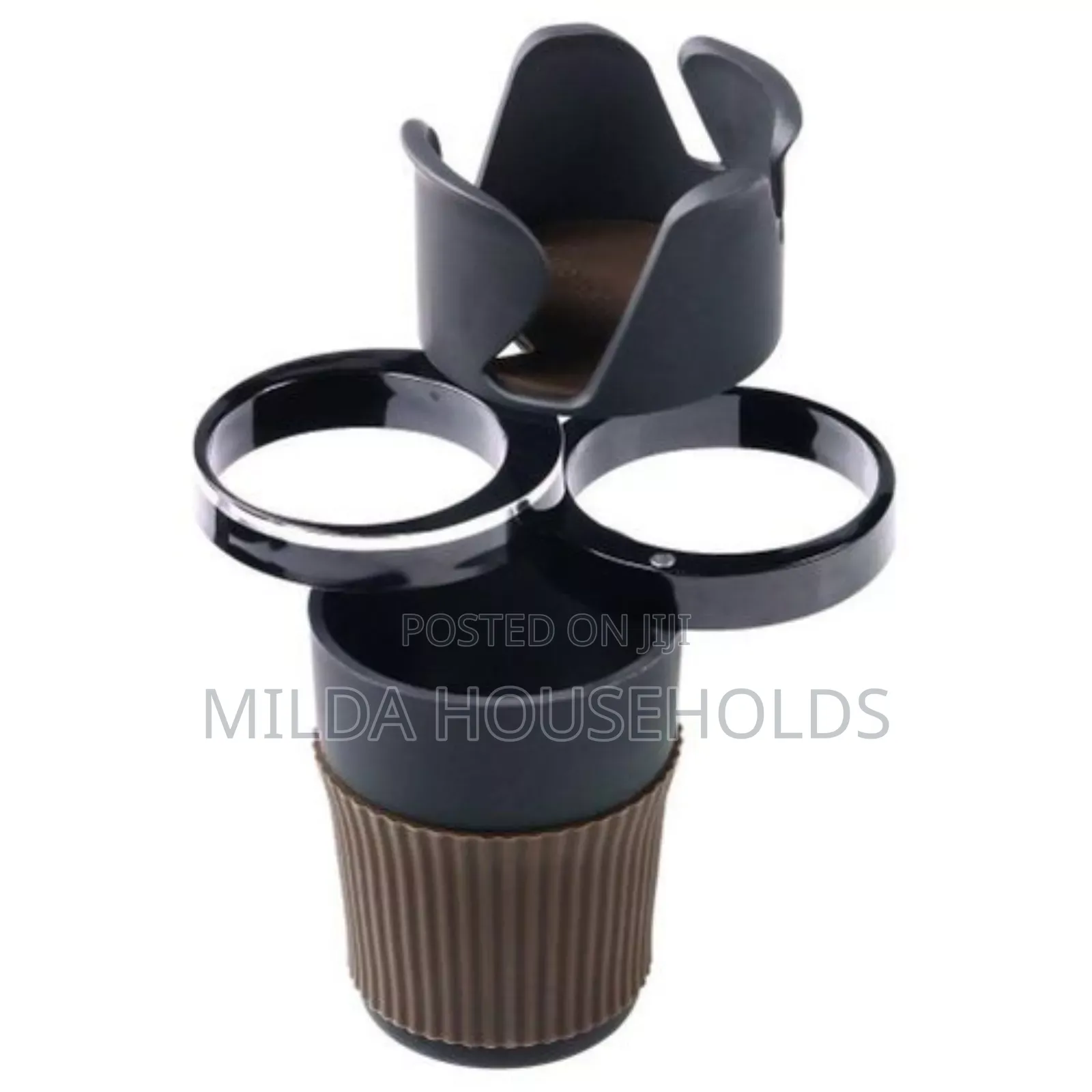 Adjustable 5-1 Multifunction Rotating Car Cup Holder.