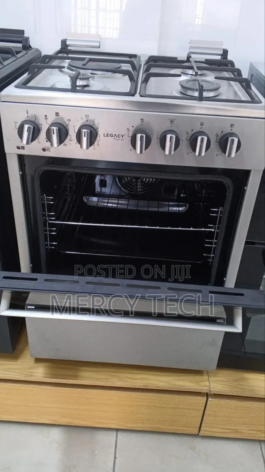 60*60 Legacy 3+1 With Heavy Cast Iron Grill