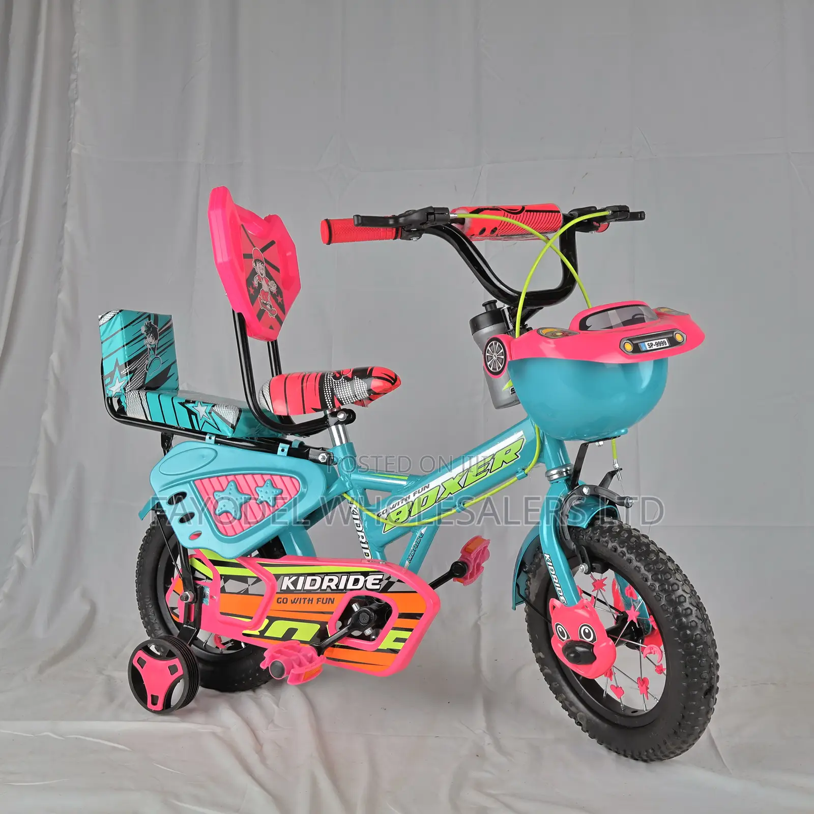 Kidride Boxer Kids Bike Size 12 With Backrest