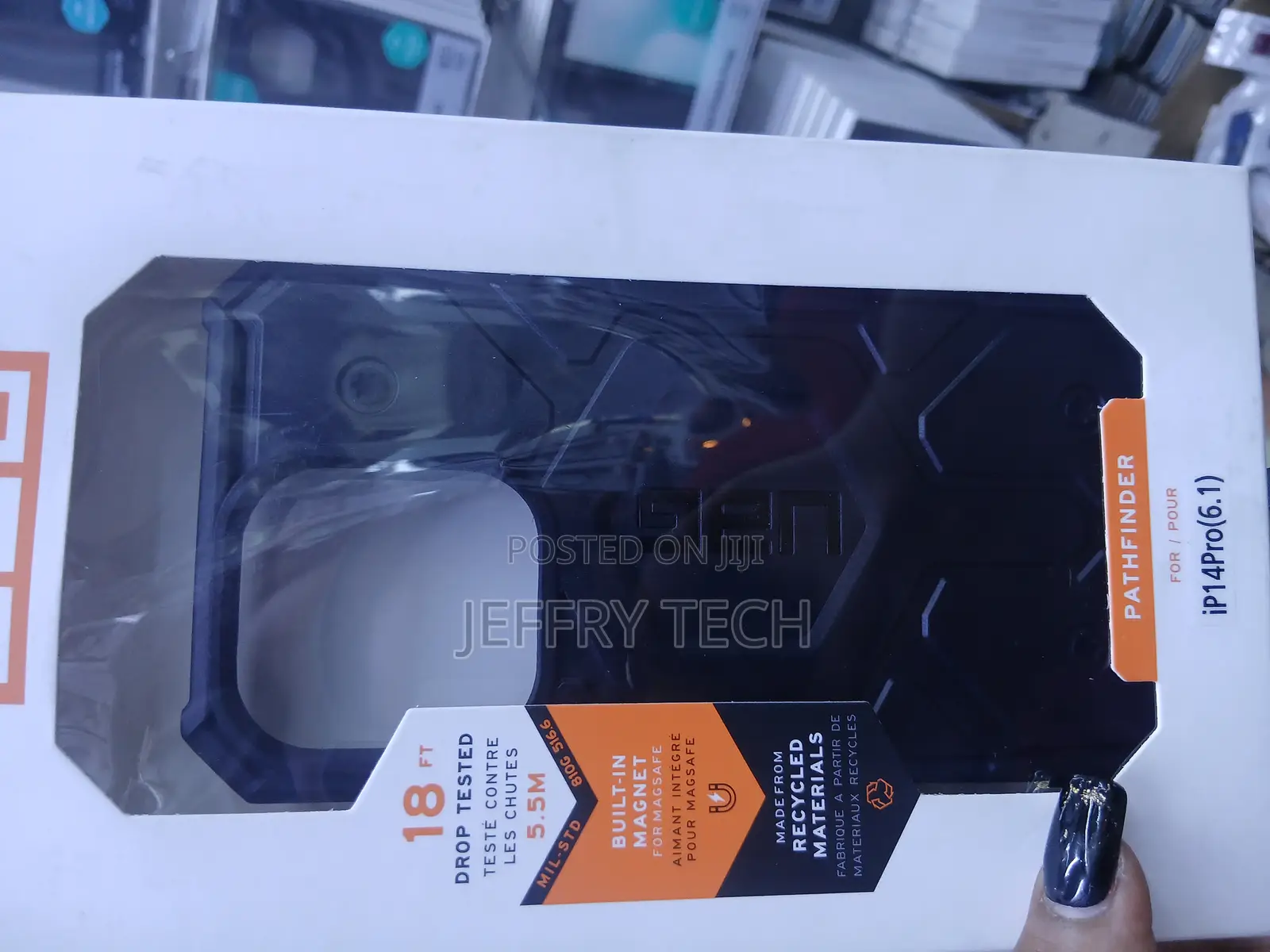 (Uag), Specifically the Pathfinder Series for Apple iPhone 14 Pro.